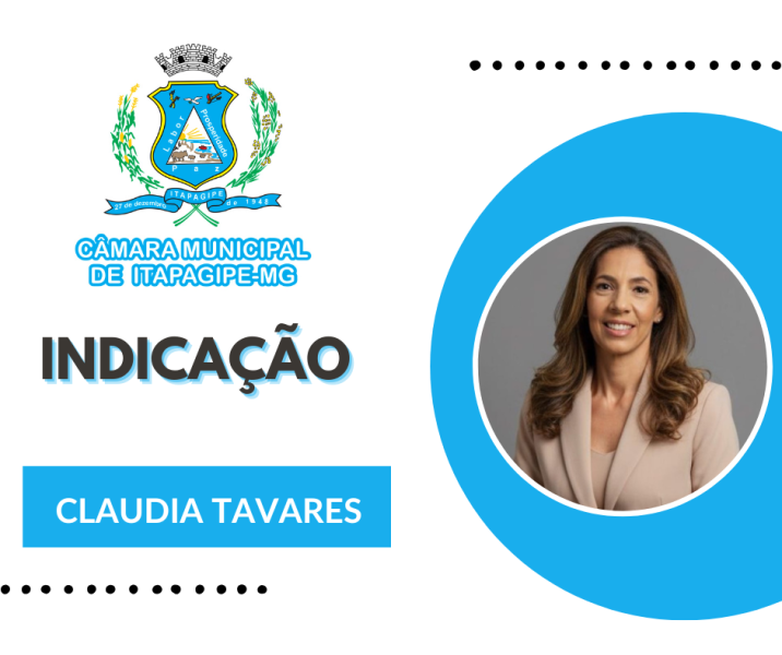 VEREADORA CLÁUDIA ROSA TAVARES APRESENTA INDICAÇÃO PARA ABERTURA DE VIA DE ACESSO AO LOTEAMENTO LAGO CASTRO